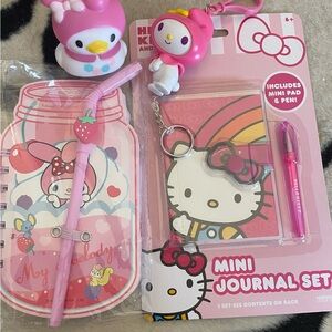 SANRIO BUNDLE My Melody and Hello Kitty FOUR Items NIP or NWOT 🩷✨🩷